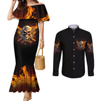 your-first-mistake-fire-skull-couples-matching-mermaid-dress-and-long-sleeve-button-shirt