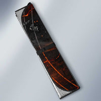 Bennu Auto Sun Shade Ancient Egyptian Lava Crack Texture, Phoenix Firebird and Reborn from Chaos - Wonder Print Shop
