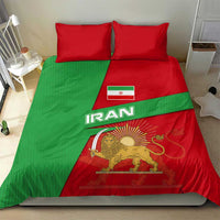 Iran National Heritage Bedding Set with Lion and Sun Emblem and Royal Coat of Arms