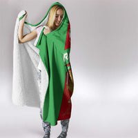 Iran National Heritage Hooded Blanket with Lion and Sun Emblem and Royal Coat of Arms