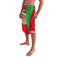 Iran National Heritage Lavalava with Lion and Sun Emblem and Royal Coat of Arms