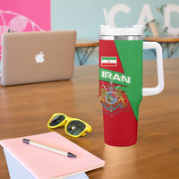 Iran National Heritage Tumbler With Handle with Lion and Sun Emblem and Royal Coat of Arms