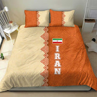 Iran Heritage Bedding Set with Traditional Pattern and Royal Emblem Design