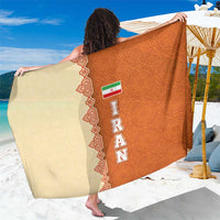 Iran Heritage Sarong with Traditional Pattern and Royal Emblem Design