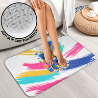 Back To School Bathroom Set New Year New Chapter Colorful Paint Splatter