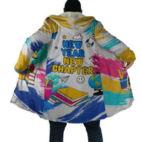 Back To School Cloak New Year New Chapter Colorful Paint Splatter