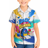 Back To School Hawaiian Shirt New Year New Chapter Colorful Paint Splatter