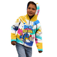 Back To School Kid Hoodie New Year New Chapter Colorful Paint Splatter