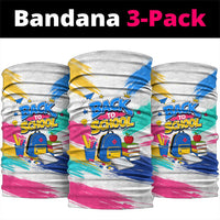 Back To School Neck Gaiter New Year New Chapter Colorful Paint Splatter