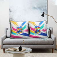 Back To School Pillow Cover New Year New Chapter Colorful Paint Splatter