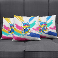 Back To School Pillow Cover New Year New Chapter Colorful Paint Splatter