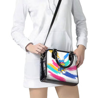 Back To School Shoulder Handbag New Year New Chapter Colorful Paint Splatter