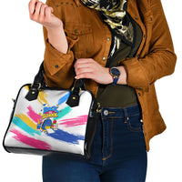 Back To School Shoulder Handbag New Year New Chapter Colorful Paint Splatter