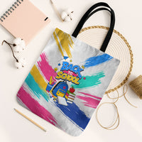 Back To School Tote Bag New Year New Chapter Colorful Paint Splatter
