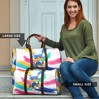 Back To School Travel Bag New Year New Chapter Colorful Paint Splatter