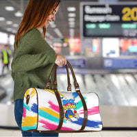 Back To School Travel Bag New Year New Chapter Colorful Paint Splatter