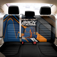 Personalized Back To School Back Car Seat Cover Student Backpack Basketball Geometric Stripes