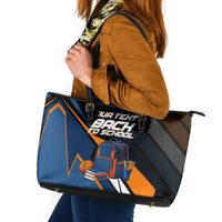 Personalized Back To School Leather Tote Bag Student Backpack Basketball Geometric Stripes