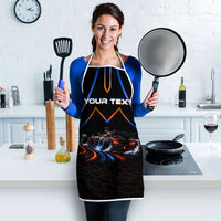 Personalized Night Race Division Motorsport Apron Futuristic Neon Open Wheel Auto Racing