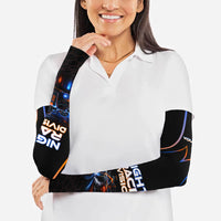 Personalized Night Race Division Motorsport Arm Sleeves Futuristic Neon Open Wheel Auto Racing