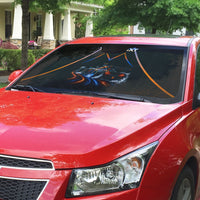 Personalized Night Race Division Motorsport Auto Sun Shade Futuristic Neon Open Wheel Auto Racing
