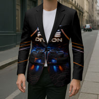 Personalized Night Race Division Motorsport Blazer Futuristic Neon Open Wheel Auto Racing