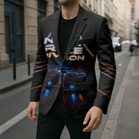 Personalized Night Race Division Motorsport Blazer Futuristic Neon Open Wheel Auto Racing
