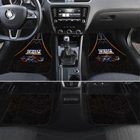 Personalized Night Race Division Motorsport Car Mats Futuristic Neon Open Wheel Auto Racing