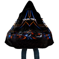 Personalized Night Race Division Motorsport Cloak Futuristic Neon Open Wheel Auto Racing