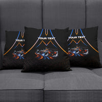 Personalized Night Race Division Motorsport Pillow Cover Futuristic Neon Open Wheel Auto Racing