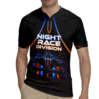 Personalized Night Race Division Motorsport Rugby Jersey Futuristic Neon Open Wheel Auto Racing