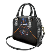 Personalized Night Race Division Motorsport Shoulder Handbag Futuristic Neon Open Wheel Auto Racing