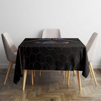 Personalized Night Race Division Motorsport Tablecloth Futuristic Neon Open Wheel Auto Racing
