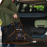Personalized Night Race Division Motorsport Travel Bag Futuristic Neon Open Wheel Auto Racing