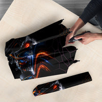 Personalized Night Race Division Motorsport Umbrella Futuristic Neon Open Wheel Auto Racing