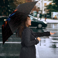 Personalized Night Race Division Motorsport Umbrella Futuristic Neon Open Wheel Auto Racing