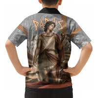 Judgement of Paris Kid Hawaiian Shirt Ancient Greek Mythology Classical Painting
