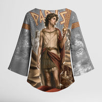 Judgement of Paris Kimono Sleeve Blouse Ancient Greek Mythology Classical Painting