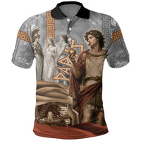 Judgement of Paris Polo Shirt Ancient Greek Mythology Classical Painting