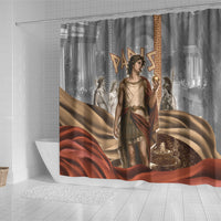 Judgement of Paris Shower Curtain Ancient Greek Mythology Classical Painting