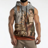 Judgement of Paris Sleeveless Hoodie Ancient Greek Mythology Classical Painting