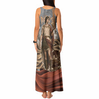 Judgement of Paris Tank Maxi Dress Ancient Greek Mythology Classical Painting