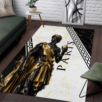 Paris Of Troy Area Rug Golden Apple Ancient Greek Mythology