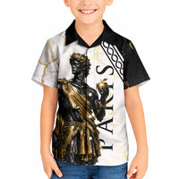 Paris Of Troy Kid Hawaiian Shirt Golden Apple Ancient Greek Mythology