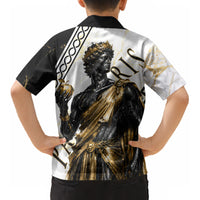 Paris Of Troy Kid Hawaiian Shirt Golden Apple Ancient Greek Mythology