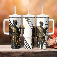Paris Of Troy Tumbler With Handle Golden Apple Ancient Greek Mythology