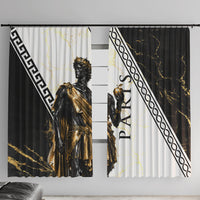 Paris Of Troy Window Curtain Golden Apple Ancient Greek Mythology
