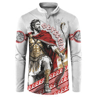 Odysseus Button Sweatshirt King Of Ithaca - Ancient Greek Mythology