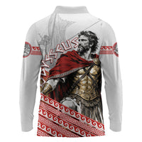 Odysseus Long Sleeve Polo Shirt King Of Ithaca - Ancient Greek Mythology