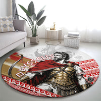 Odysseus Round Carpet King Of Ithaca - Ancient Greek Mythology